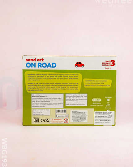 DIY Kit - Sand Art with On Road Design - WBG1939 - Kids Return Gifts