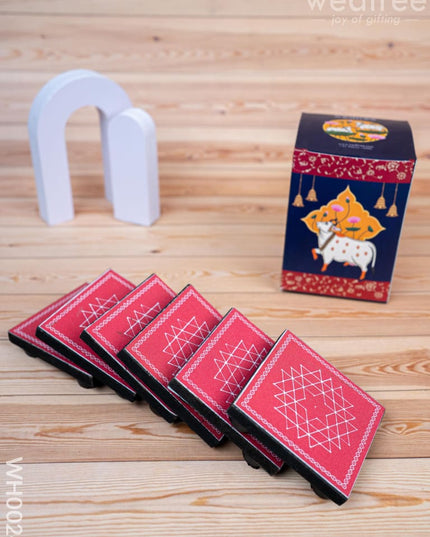 Diya Pack 1 | Aishwarya Kolam Manai - Set of 6 - WH0024 - Return Gift Combos