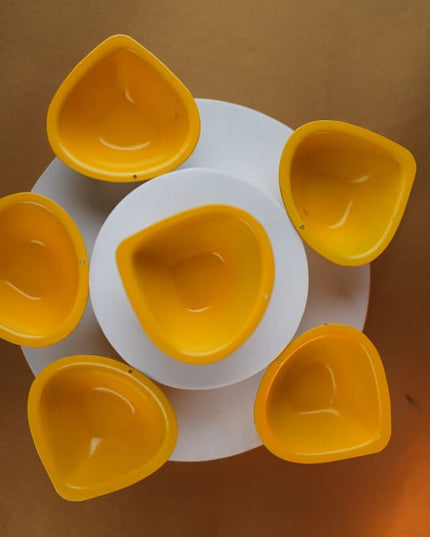 Diya Pack 2 - Metal Set Of 6 Wh0025 Karthigai Deepam Packs