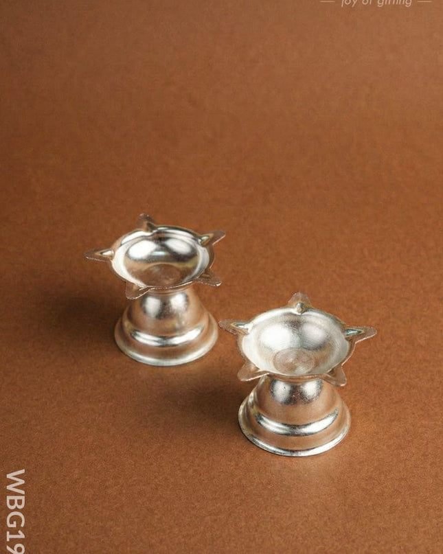 Diya - Set of 2 - 2 inch - WBG1979 - EPNS Gifts