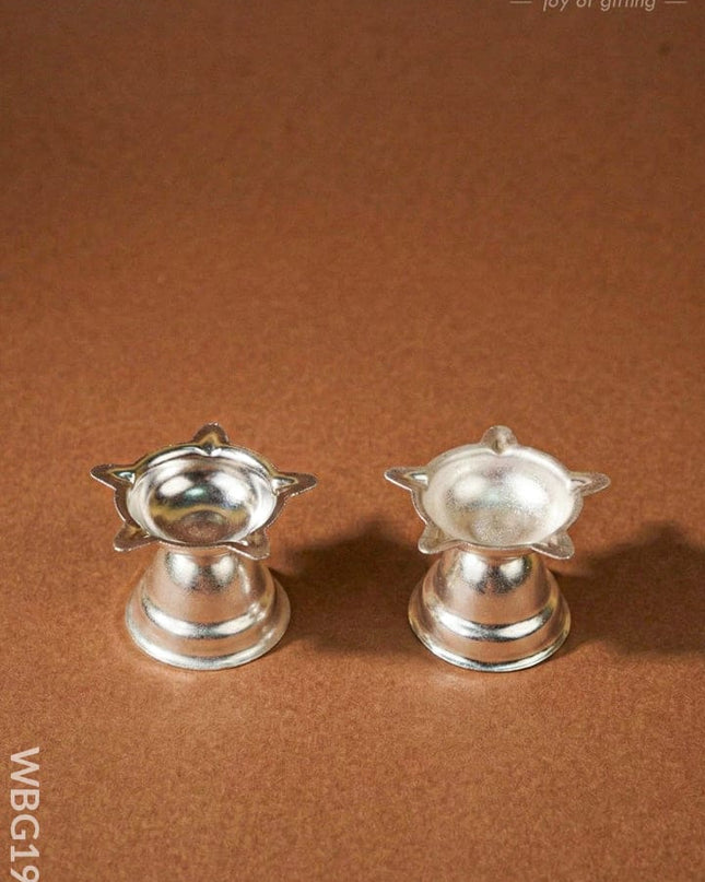 Diya - Set of 2 - 2 inch - WBG1979 - EPNS Gifts