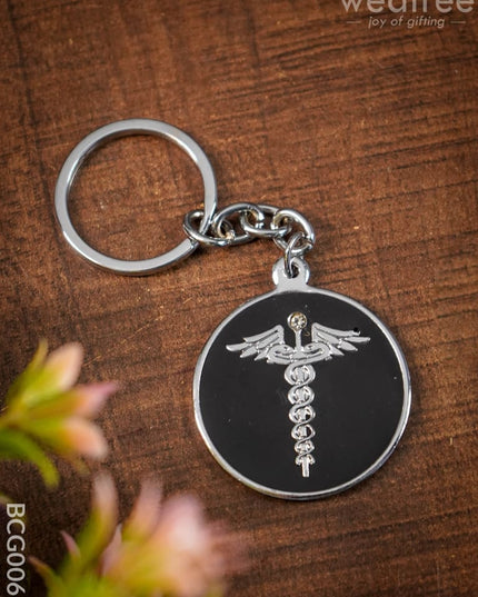 Doctor Symbol Caduceus Pen & Keychain - Bcg0063 Office Utility