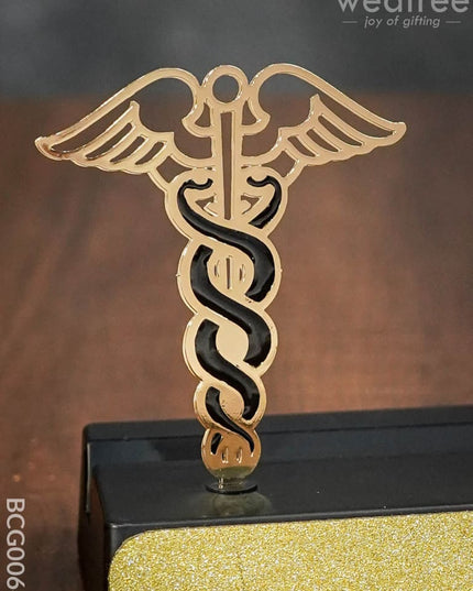 Doctor Symbol Caduceus Pen & Stand - Bcg0064 Office Utility