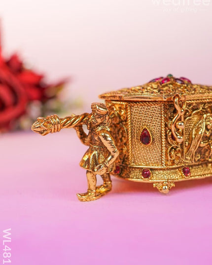 Pallakku Kumkum Holder - Wl4813 Metal Rg