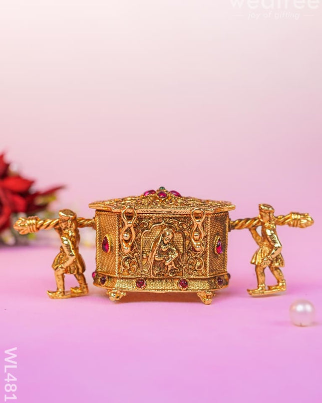 Pallakku Kumkum Holder - Wl4813 Metal Rg