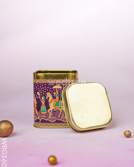 Doli Printed Tin Box - WBG1608 Tin Jars & Boxes RG