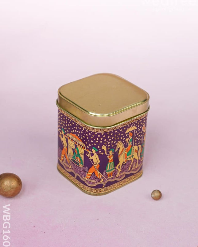 Doli Printed Tin Box - WBG1608 Tin Jars & Boxes RG