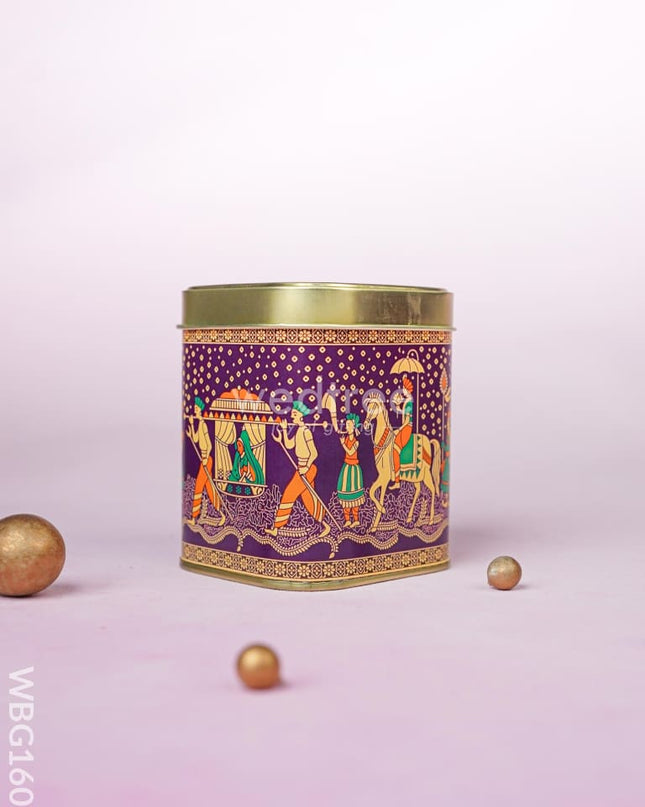 Doli Printed Tin Box - WBG1608 Tin Jars & Boxes RG