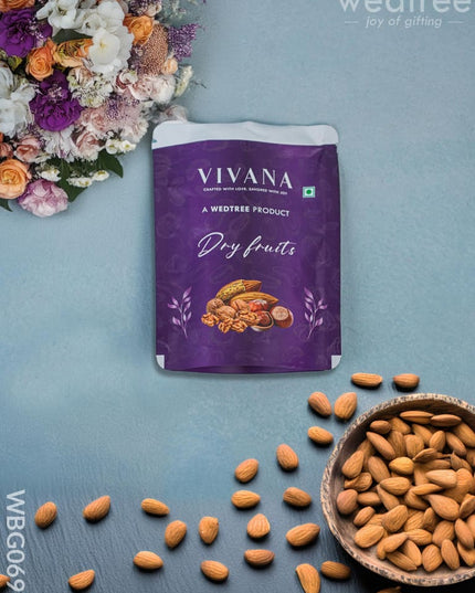 Dry Fruit - Almond (100Gms) Wbg0693 Fruit Packs
