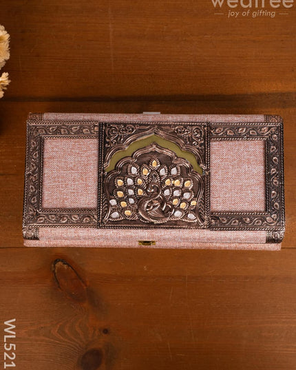 Dry Fruit Box - 3 Glass Jar - WL5215 - Dry Fruit Box