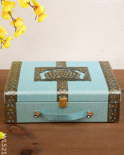 Dry Fruit Box - 6 Glass Jar - WL5214 - Dry Fruit Box