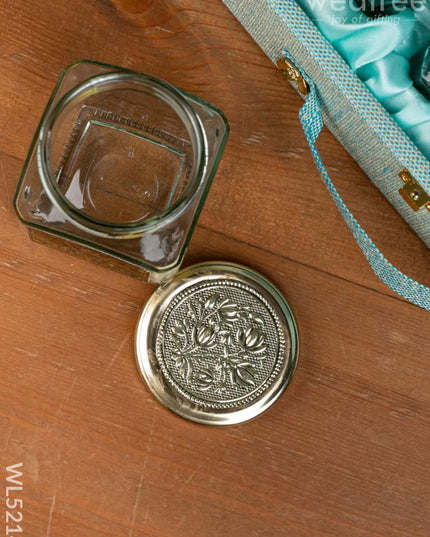 Dry Fruit Box - 6 Glass Jar - WL5214 - Dry Fruit Box