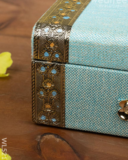 Dry Fruit Box - 6 Glass Jar - WL5214 - Dry Fruit Box