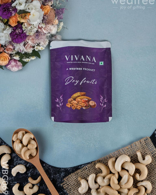 Dry Fruit - Plain Cashew (100Gms) Wbg0699 Packs