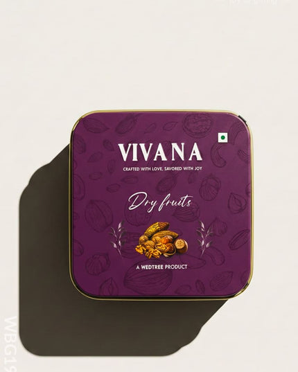 Dry Fruit - Tin - WBG1963 - Tin Jars & Boxes RG