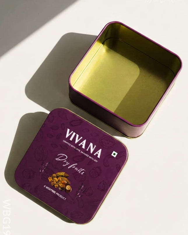 Dry Fruit - Tin - WBG1963 - Tin Jars & Boxes RG