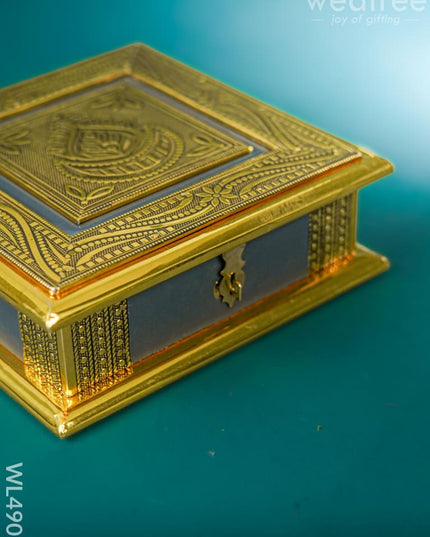 Dry Fruit Wooden Box - (8*8 inch) - WL4901 Dry Fruit Box