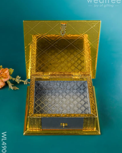 Dry Fruit Wooden Box - (8*8 inch) - WL4901 Dry Fruit Box