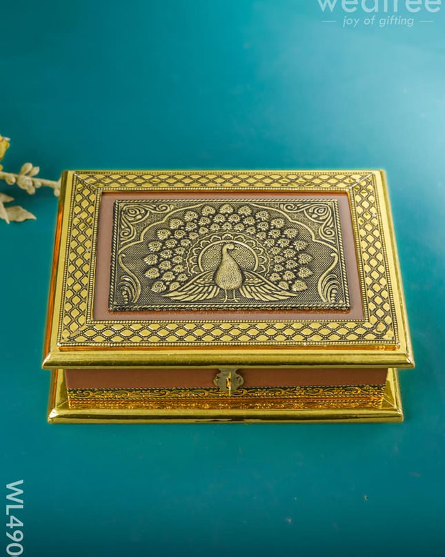 Dry Fruit Wooden Box - 9*7 inch) WL4900 Dry Fruit Box