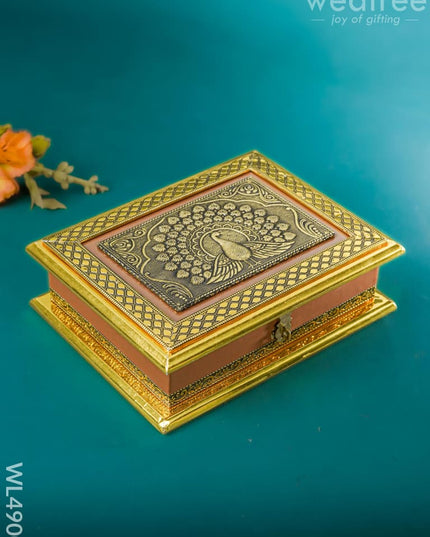 Dry Fruit Wooden Box - 9*7 inch) WL4900 Dry Fruit Box