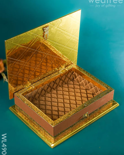 Dry Fruit Wooden Box - 9*7 inch) WL4900 Dry Fruit Box