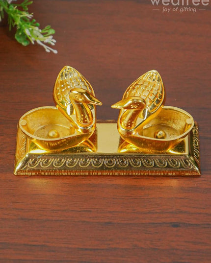 Duck Double Kumkum Holder - W4174 Holders