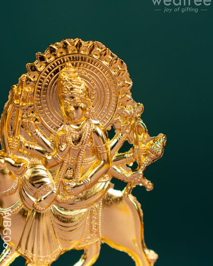 Durga Murthi - Gold Finish - WBG0630-4 - Murti - RG