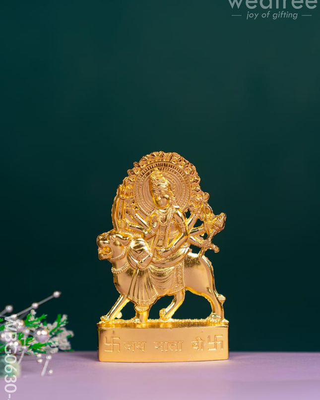 Durga Murthi - Gold Finish - WBG0630-4 - Murti - RG