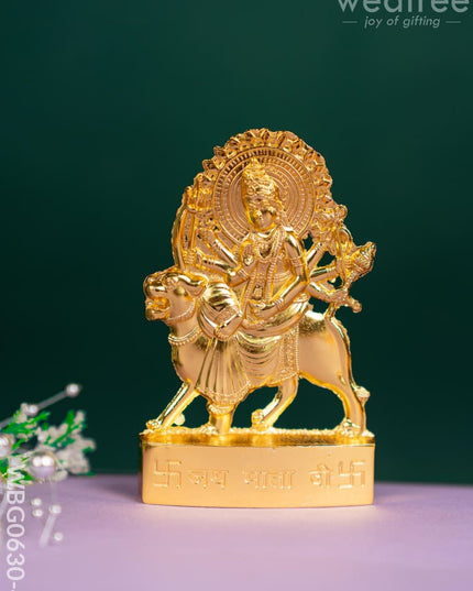 Durga Murthi - Gold Finish - WBG0630-4 - Murti - RG