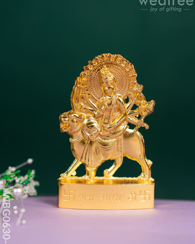 Durga Murthi - Gold Finish - WBG0630-4 - Murti - RG