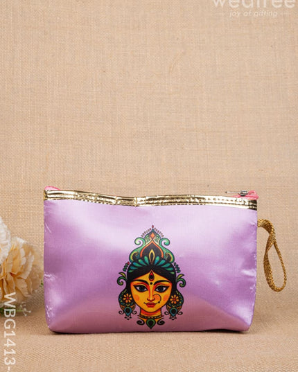 Durga Printed Purse - WBG1413-4 - Clutches & Purses