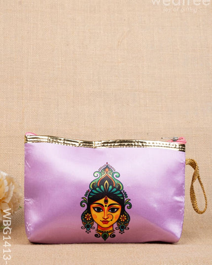 Durga Printed Purse - WBG1413-4 - Clutches & Purses