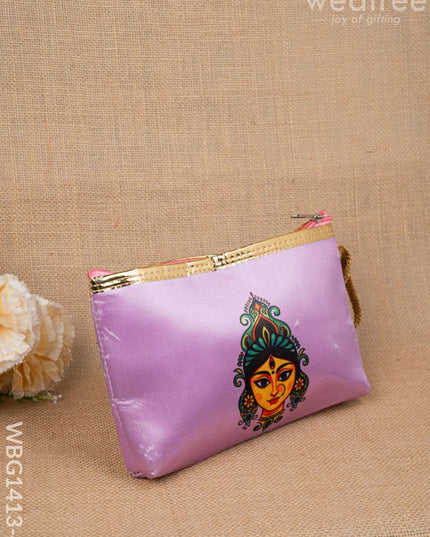 Durga Printed Purse - WBG1413-4 - Clutches & Purses