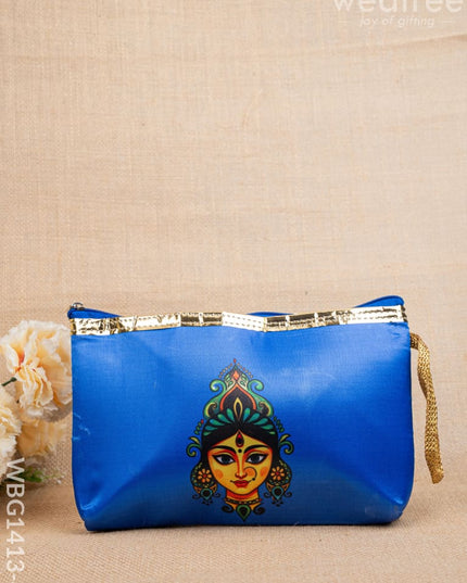 Durga Printed Purse - WBG1413-4 - Clutches & Purses