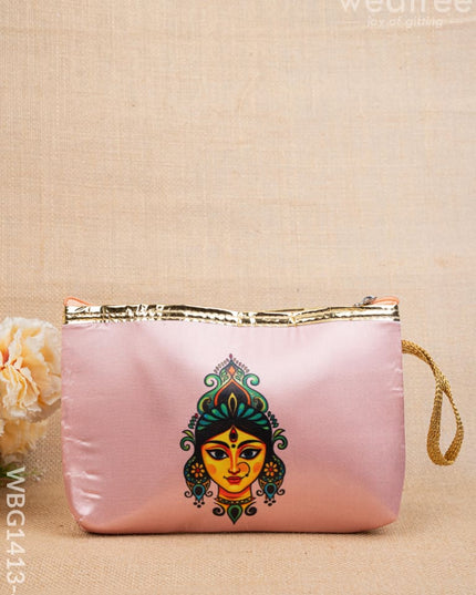 Durga Printed Purse - WBG1413-4 - Clutches & Purses