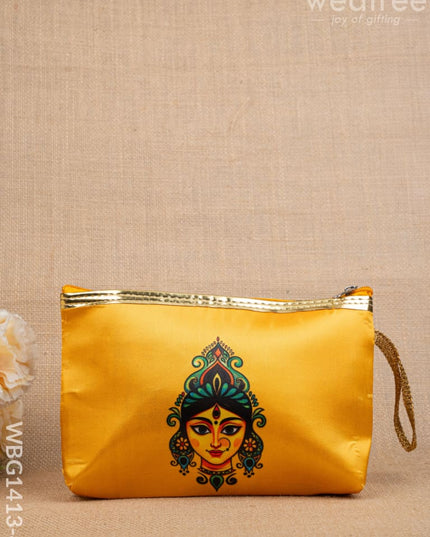 Durga Printed Purse - WBG1413-4 - Clutches & Purses