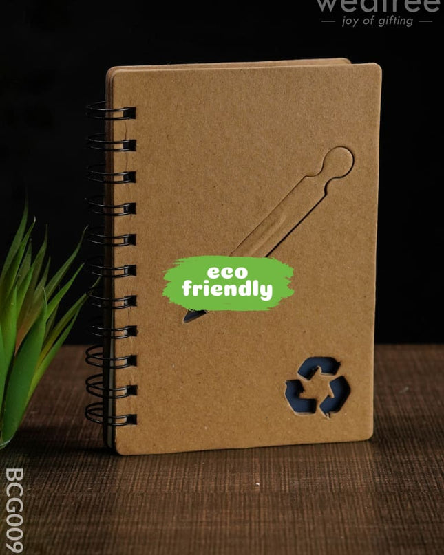 Eco Friendly - Note Pad With Cut Pen Bcg0098 Office Utility