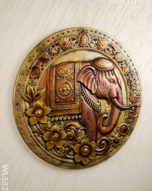 Elephant Design Wall Hanging Frame - 31 inch - WL5822 - Frames