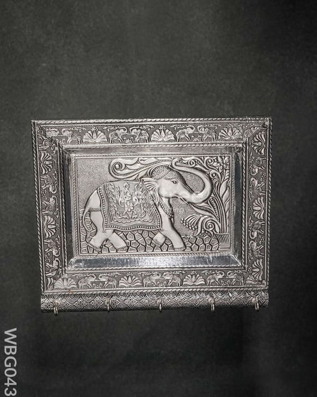 Elephant Oxidised Keystand (7.5 X 9) - Wbg0438 Key Hangers