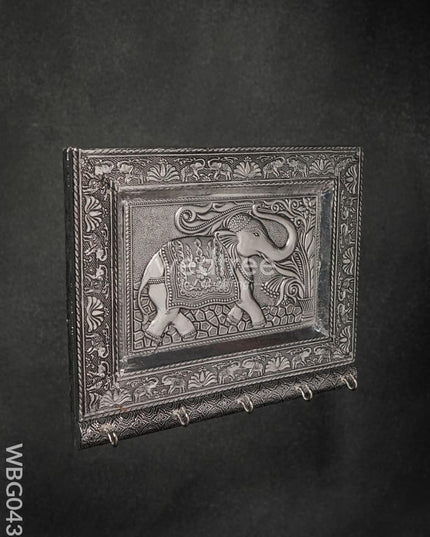 Elephant Oxidised Keystand (7.5 X 9) - Wbg0438 Key Hangers