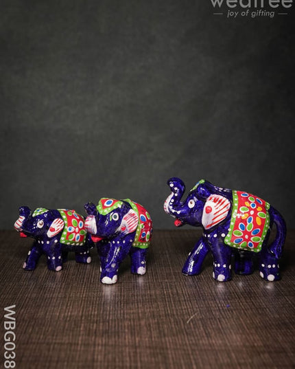 Elephant Set Of 3 - Wbg0382 Home Decors