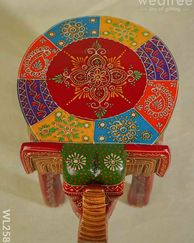 Elephant Stool - 12 Inch Wl2585 Wooden Stools