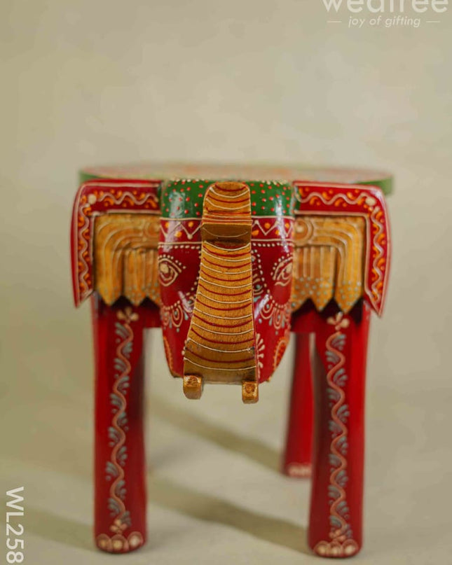 Elephant Stool - 12 Inch Wl2585 Wooden Stools
