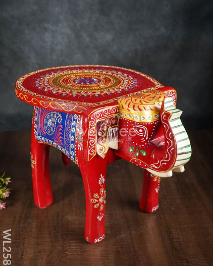Elephant Stool - 12 Inch Wl2585 Wooden Stools