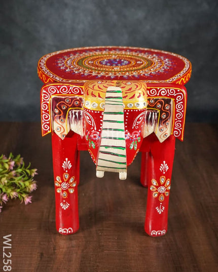 Elephant Stool - 12 Inch Wl2585 Wooden Stools