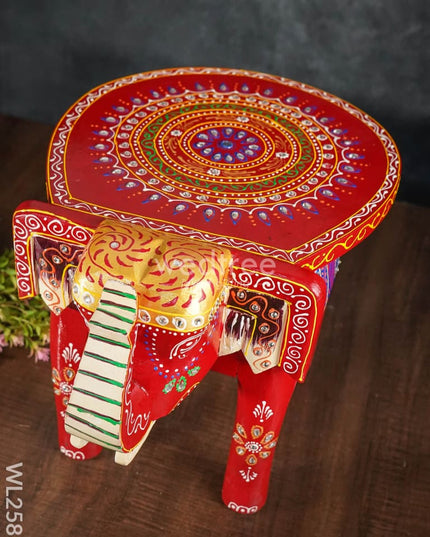 Elephant Stool - 12 Inch Wl2585 Wooden Stools