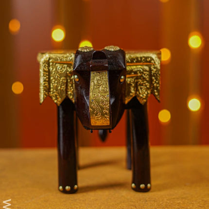 Elephant Stool - 8 Inch (Metal Fitting) Wl0249 Stool