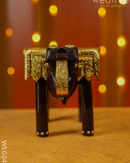 Elephant Stool - 8 Inch (Metal Fitting) Wl0249 Stool