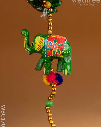 Elephant Thoran with Bells - 17 inch - WBG1709 Thorans RG