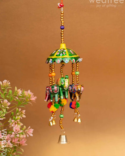 Elephant Thoran with Bells - 17 inch - WBG1709 Thorans RG